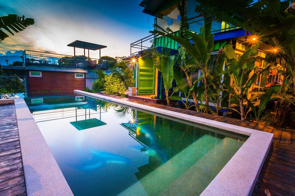 Baan Boom Boxes Eco Friendly Resort Маенам Экстерьер фото