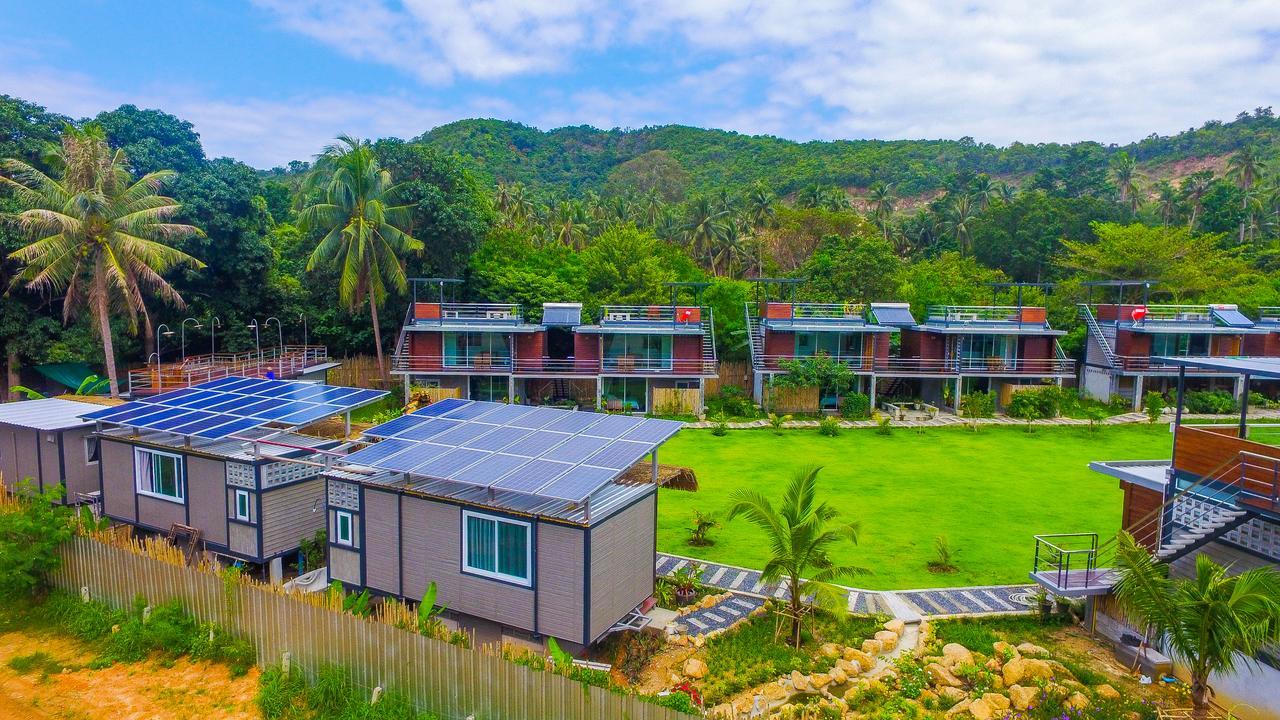 Baan Boom Boxes Eco Friendly Resort Маенам Экстерьер фото