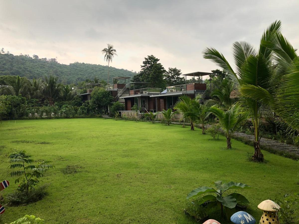 Baan Boom Boxes Eco Friendly Resort Маенам Экстерьер фото
